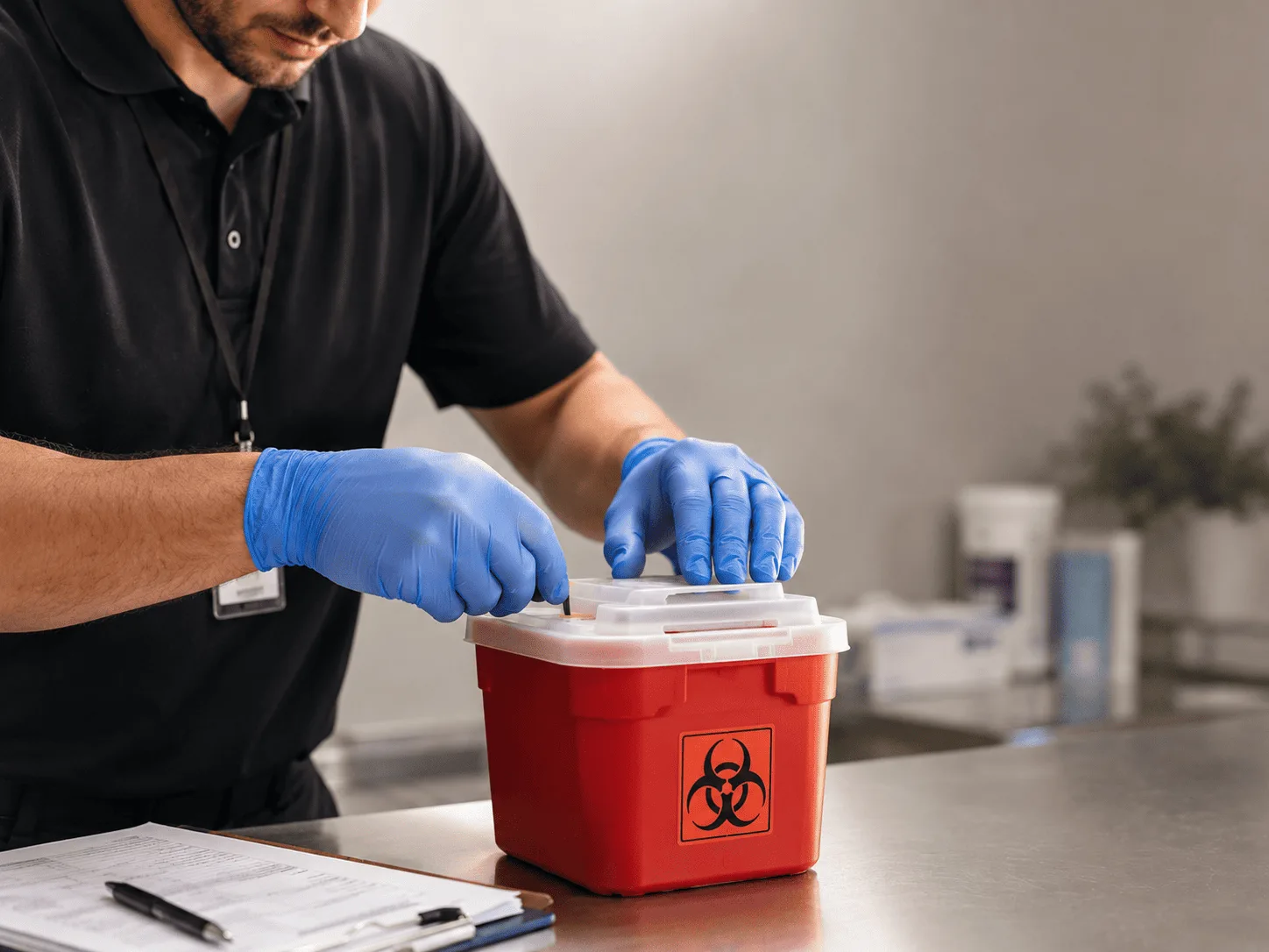 Why choose Sharps Waste Disposal in Stringtown, OK